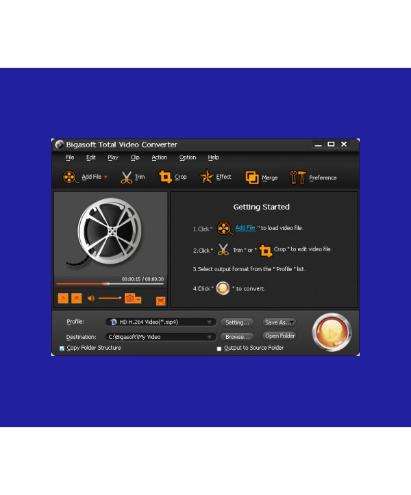 Bigasoft Total Video Converter Key GLOBAL